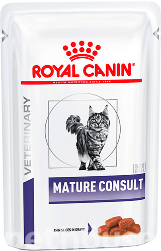 Royal Canin Вологий корм (шматочки в соусі) з м'ясо та м'ясні субпродукти рослинного походження (овочі, бобові та фрукти) для літніх котів
