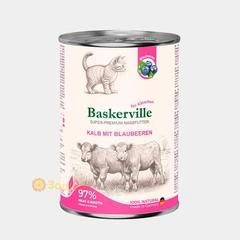 Baskerville Корм з м'ясо та м'ясні субпродукти телятина для кошенят