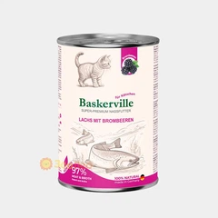 Baskerville Корм з м'ясо та м'ясні субпродукти риба лосось для кошенят