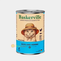 Baskerville Корм з м'ясо та м'ясні субпродукти риба для котів