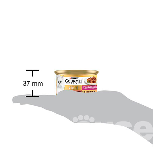 Gourmet Корм з качка м'ясо та м'ясні субпродукти індичка для дорослих котів