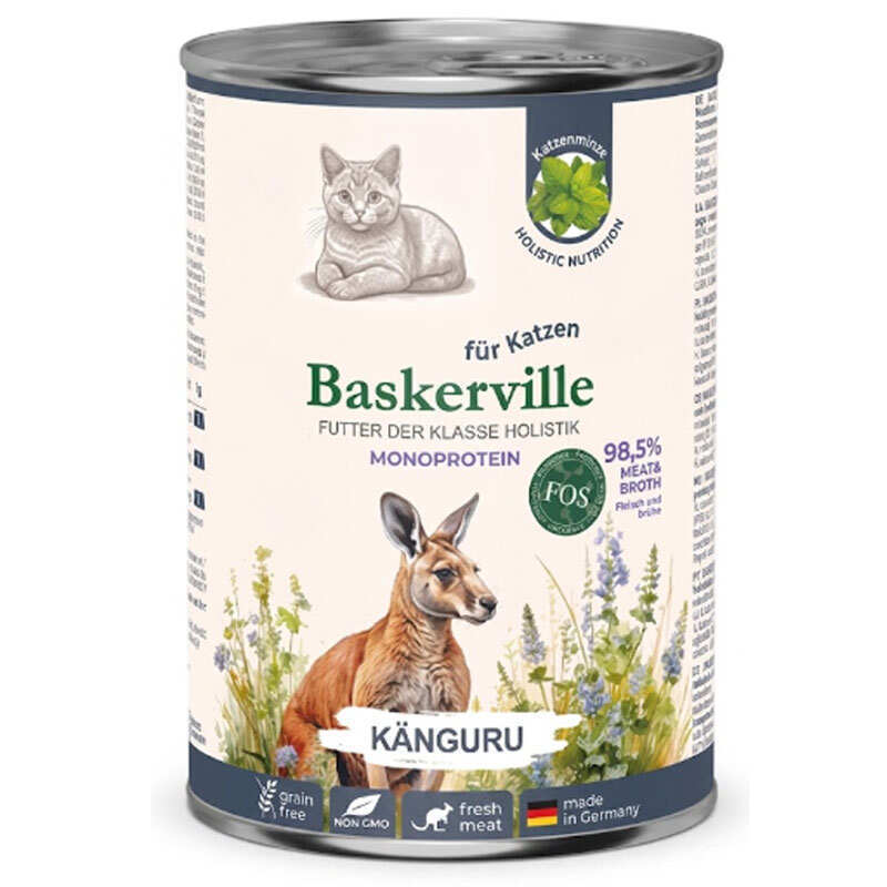 Baskerville Корм з риба лосось для котів