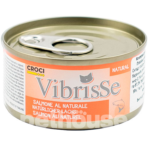 Vibrisse Корм з лососем для дорослих котів