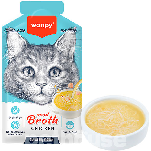 Wanpy Корм з куркою для котів