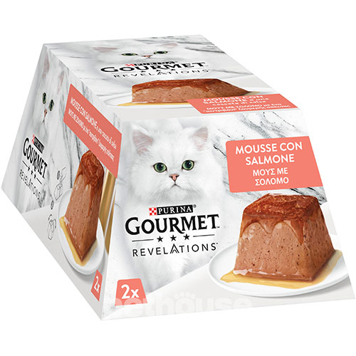 Gourmet Корм з м'ясо та м'ясні субпродукти риба лосось для котів
