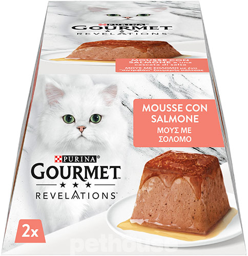 Gourmet Корм з м'ясо та м'ясні субпродукти риба лосось для котів