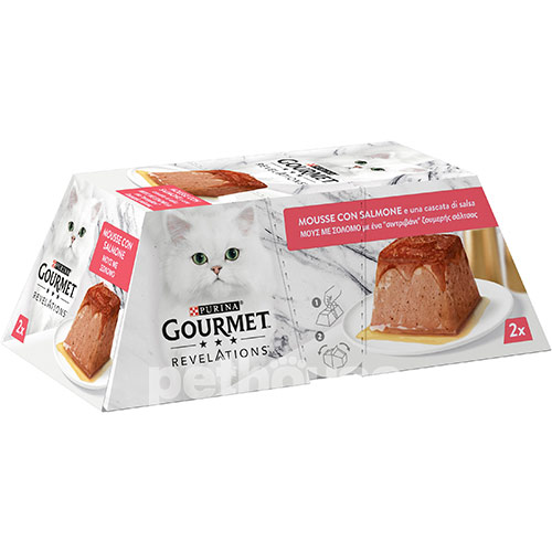 Gourmet Корм з м'ясо та м'ясні субпродукти риба лосось для котів