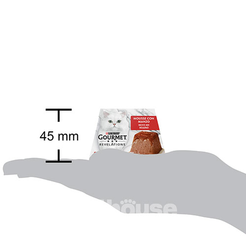 Gourmet Корм з м'ясо та м'ясні субпродукти яловичина для котів