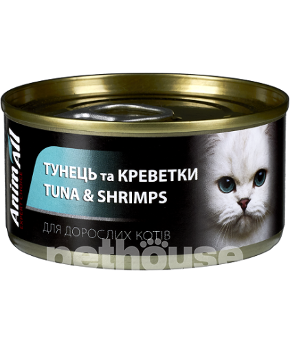 AnimAll Корм з тунцем для дорослих котів