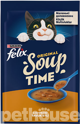 Felix Корм з курка м'ясо та м'ясні субпродукти для котів