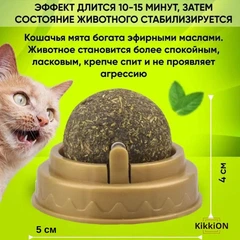 Без бренда Котяча м'ята Antoy Ball Іграшка кулька для кішок (M7702000273)