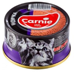 Carnie Корм з м'ясо та м'ясні субпродукти індичка для кошенят