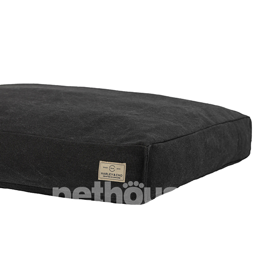 Harley and Cho Подушка Memory Foam Canvas Graphite