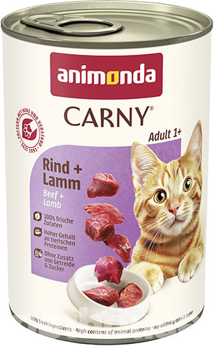 Animonda Корм з ягня яловичина для дорослих котів