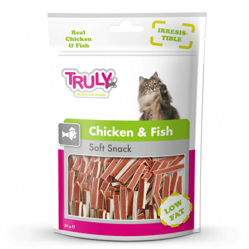Truly Ласощі Трулі Chicken Fish для котів