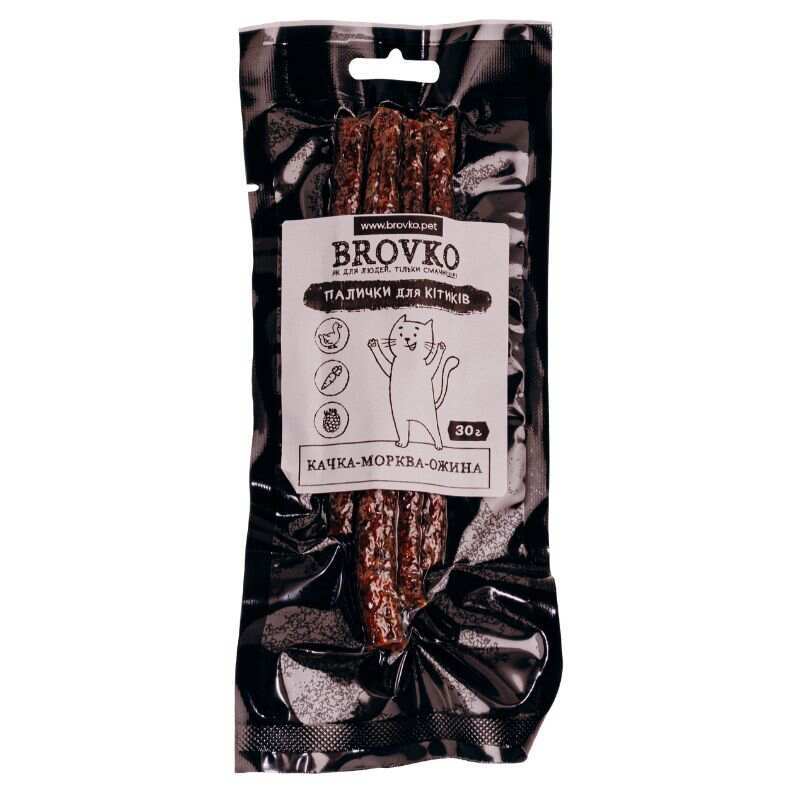 Brovko Ласощі з качкою для котів
