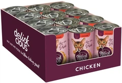 Напій з куркою Delickcious 140 г х 12 шт. (D6251201)