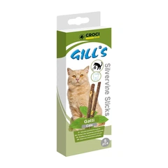 Жувальні палички для чищення зубів у котів Croci Gill's Silver Vine Cat Sticks 5 шт/уп