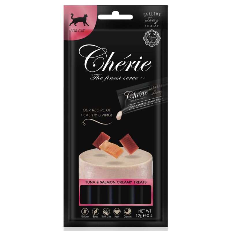 Chérie Ласощі Cherie Healthy Living з лосось тунець для котів