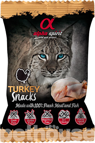 Alpha Spirit Ласощі Альфа Спирит Turkey для котів