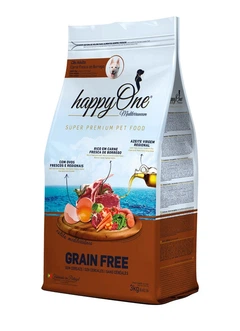 Сухий беззерновий корм happyOne Adult Fresh Lamb для собак з ягням 3 кг