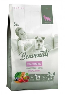 Корм гіпоалергенний Benvenuti Hypoallergenic для дорослих собак усіх порід 5 кг (Бенвенуті)