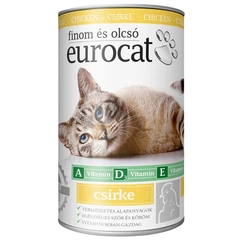 EuroCat Вологий корм (шматочки в желе)