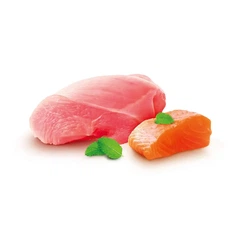 Корм для кішок Home Food з індичкою та лососем для здорової шкіри та блискучої шерсті 0,4кг (4820235020088)