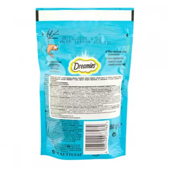 Ecofood Ласощі Dreamies подушечки лососем для котів