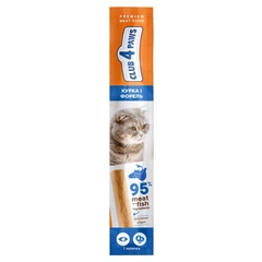 Club 4 Paws Ласощі м'ясна паличка курка для котів