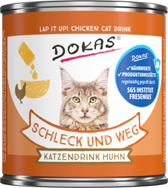 Курячий напій для котів Dokas Schleck und Weg, 100г