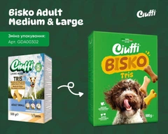 Gheda Ласощі Ласощі-печиво Ciuffi Tris для дорослих собак малих порід