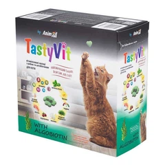 AnimAll Добавка TastyVit Algobiotin рибою для котів
