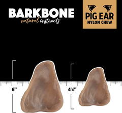 Pet Qwerks Toys Ласощі Pig Ear свиняче для собак великих порід