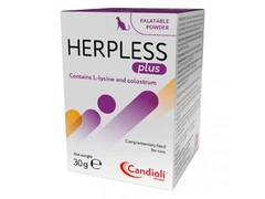 Херплес Плюс Кандіолі (Herpless Plus Candioli) противірусний порошок для лікування герпевірусної інфекції у котів