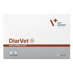 ДіарВет Vet Expert Small breed&Cats Капсули для малих порід собак та кішок проти діареї 6 капс