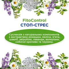 Фіто контроль (Fito Control) Стоп-Стрес суспензія для собак та котів 45 мл, MODES (фітокомплекс)