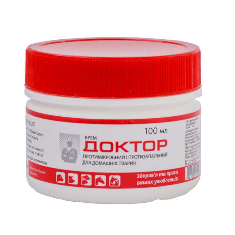 Продукт Препарат Протимікробний протизапальний крем для собак