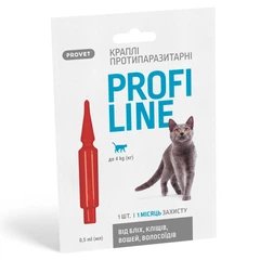 Profiline Препарат Provet до кг для котів