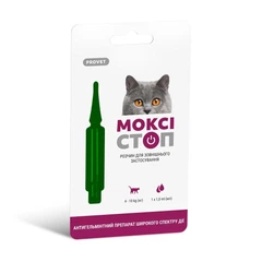 ProVET Препарат МОКСІСТОП кг піпетка для котів