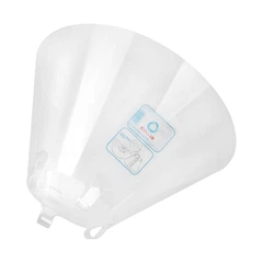 Комірець з пластику COLLAR для собак і котів, розмір XS (А:22-25 см, В:7 см)