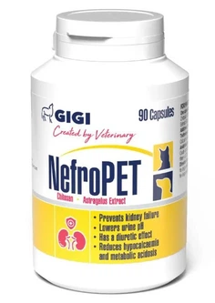 Препарат для лікування та профілактики ниркової недостатності GIGI NefroPET N90 caps.