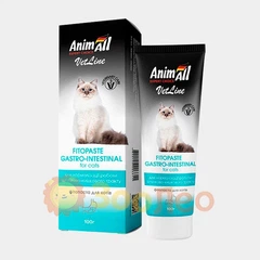 Фітопаста AnimAll VetLine Gastrointestinal Fitopaste для нормалізації роботи ШКТ у котів, 100 г