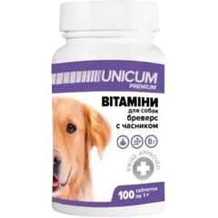 Unicum Добавка Бреверс Premium часником для собак