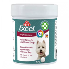 8in1 Добавка Мультивітамінна маленьких Excel малих порід