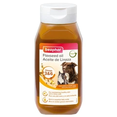 Лляна олія для котів та собак Beaphar Flaxseed Oil, 430 мл (BAR13682)