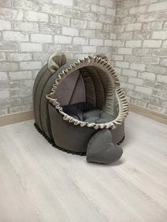 Animals joy Будинок лежанка для котів та собак Animals_joy Корзина М 46*42 см(188)