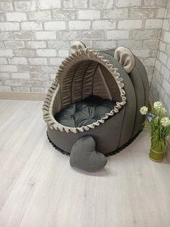 Animals joy Будинок лежанка для котів та собак Animals_joy Корзина М 46*42 см(188)