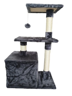 Кігтедралка, будиночок, дряпка для кішок AVKO CatTree 1053 Grey