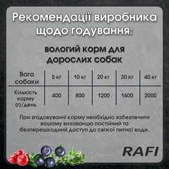 Dolina Noteci Rafi Корм для дорослих собак